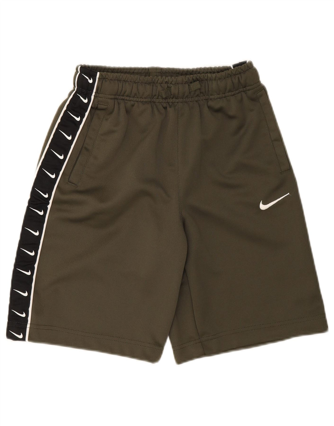 Nike Boys Graphic Sport Shorts 12-13 Years Large Khaki Polyester