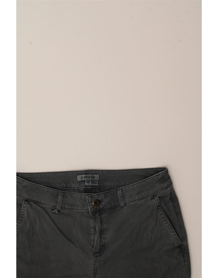 ORVIS Womens Chino Shorts US 8 Medium W30  Grey Cotton Vintage Orvis and Second-Hand Orvis from Messina Hembry 