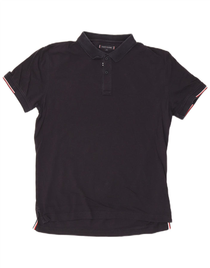 Tommy Hilfiger Herre Regular Fit Polo Shirt Medium Navy Blue Bomuld