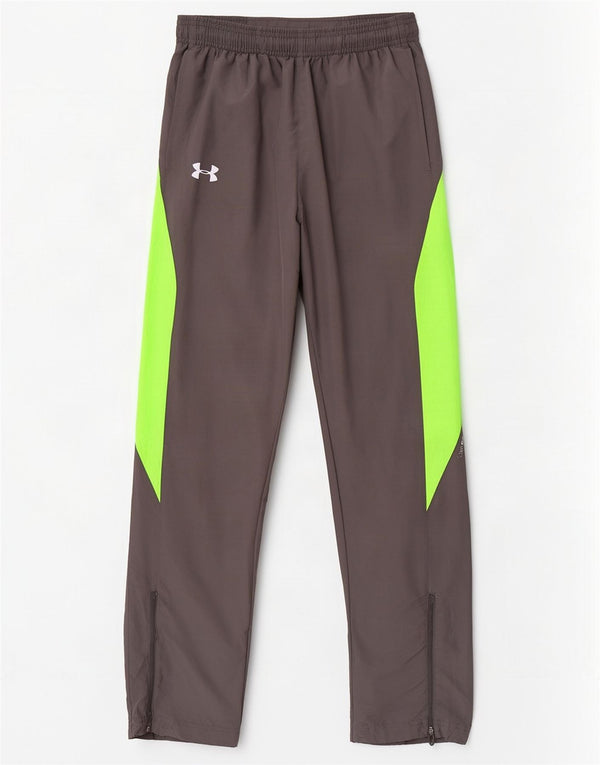 Under Armour Pantalon De Survêtement XS Gris Colorblock Polyester Homme