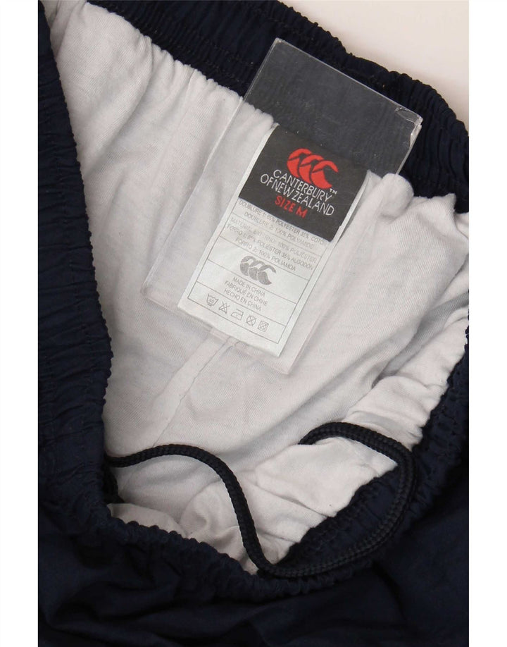 Canterbury Mens Graphic Tracksuit Trousers Joggers Medium Navy Blue