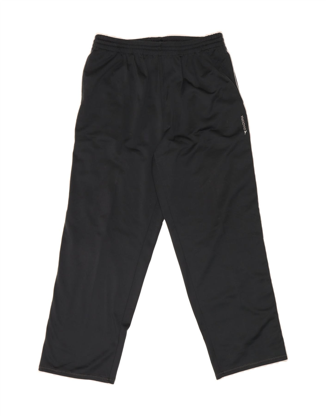 DIADORA Mens Tracksuit Trousers UK 40 Medium  Navy Blue Polyester Vintage Diadora and Second-Hand Diadora from Messina Hembry 