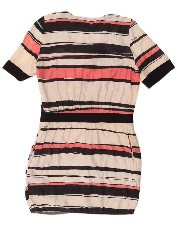 Abito Tubino Donna Byblos IT 40 Small In Seta Rigata Multicolore