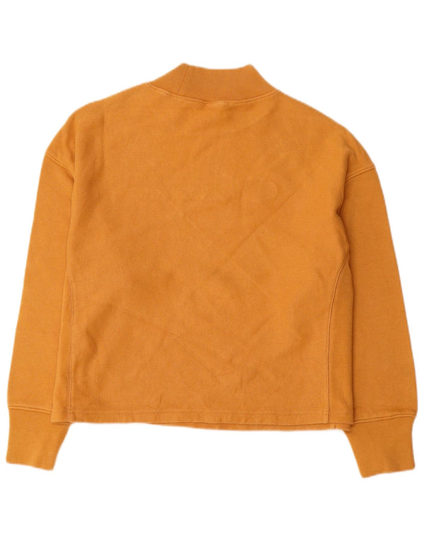 Pulover supradimensionat cu grafic pentru femei Champion UK 10 Small Yellow