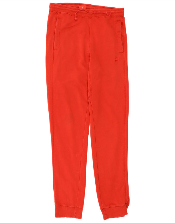 Puma Mens Tracksuit Trousers Joggers Medium Red