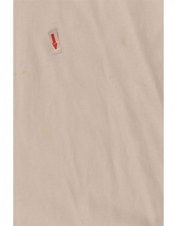 Fila Mens Graphic T-Shirt Top Large White