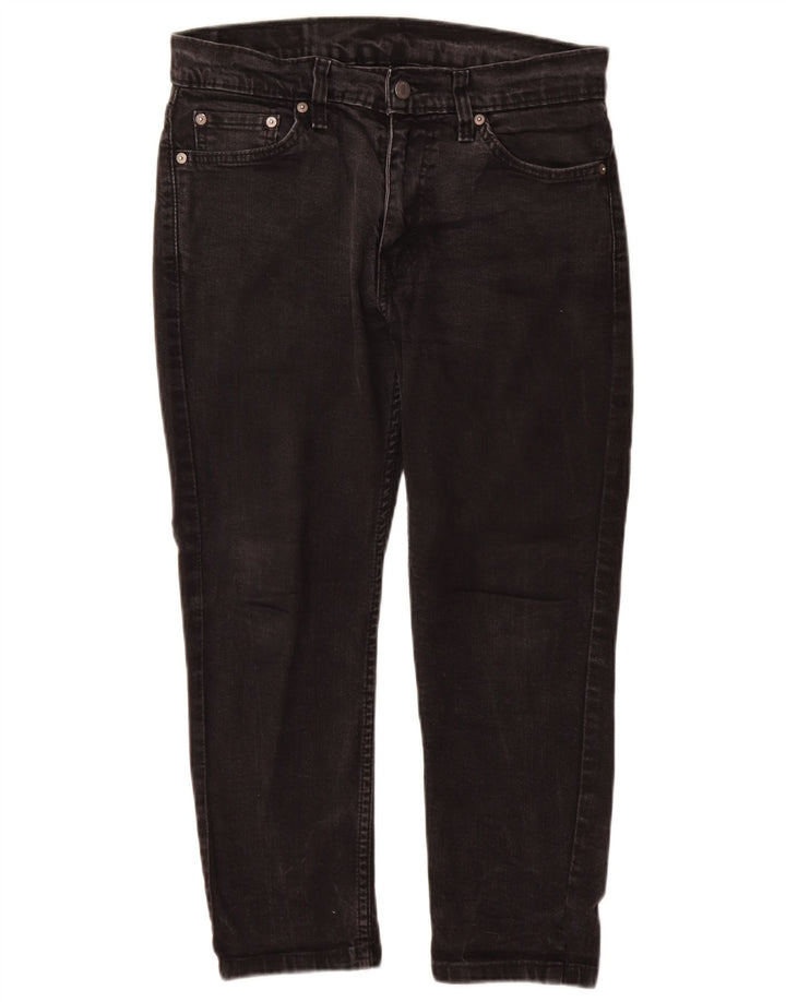 Мужские джинсы Levi's Slim 511 W30 L24, черный хлопок