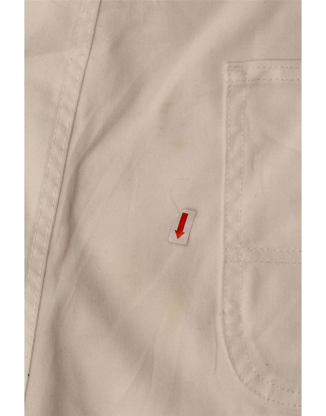 DICKIES Mens Casual Shorts W38 XL White Polyester Vintage Dickies and Second-Hand Dickies from Messina Hembry 
