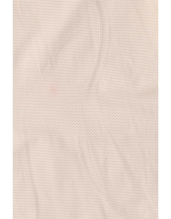 T-shirt da donna Lululemon Top US 10 Large nylon bianco