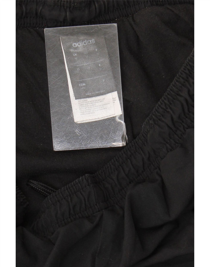Adidas Mens Tracksuit Trousers Joggers Medium  Black Polyester