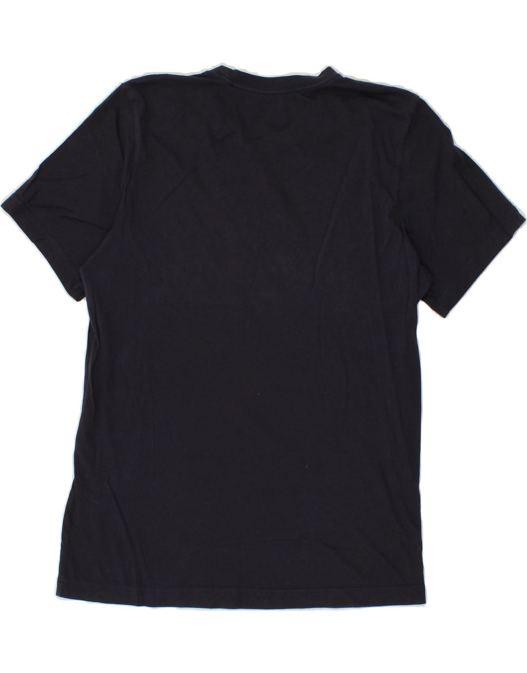 ADIDAS Mens Graphic T-Shirt Top Medium Navy Blue Cotton Vintage Adidas and Second-Hand Adidas from Messina Hembry 