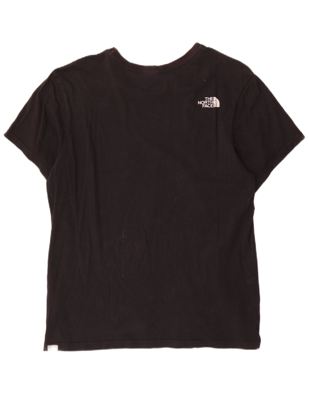 The North Face Mens T-Shirt Top Large Black Cotton