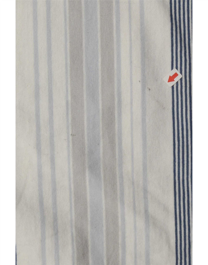 Levi's Mens Relaxed Polo Shirt XL Blue Striped Cotton