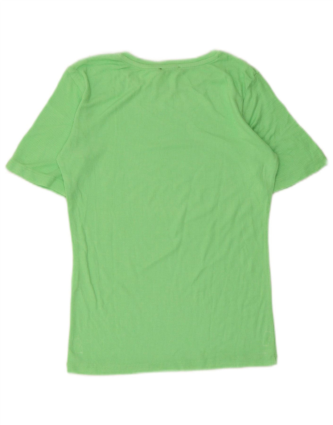 Zara Womens T-Shirt Top UK 8 Small Green