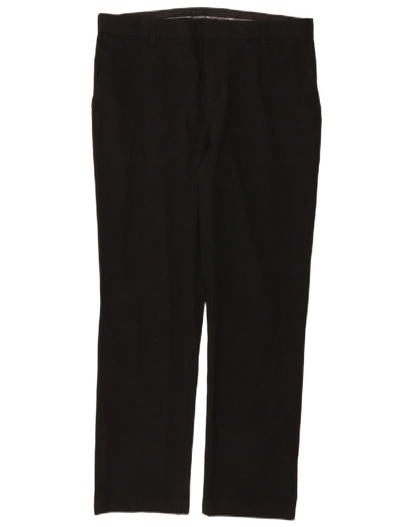 Marks & Spencer Boys Lige Chinobukser 15-16 år W34 L29 Sort