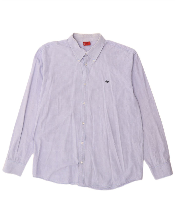 LEVI'S Mens Shirt XL Blue Cotton