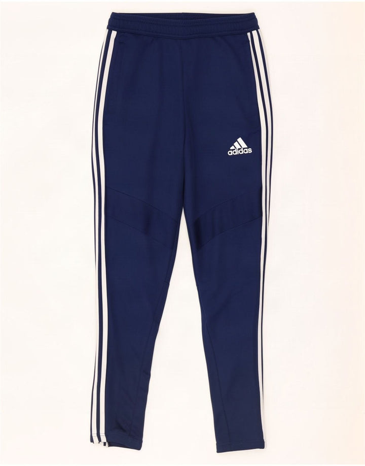 Męskie spodnie dresowe Adidas Climacool XS w kolorze granatowym z poliestru