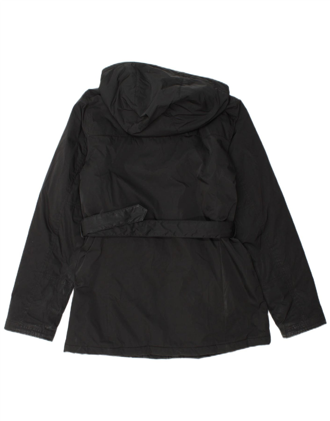 Giacca utility con cappuccio da donna Woolrich UK 14 poliestere nero medio