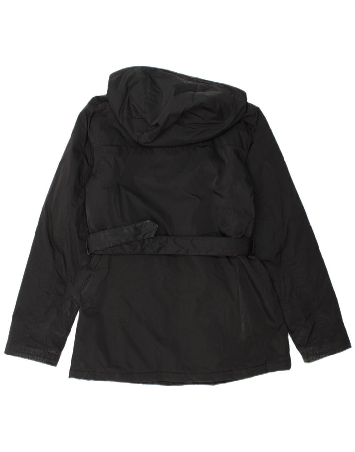 Giacca utility con cappuccio da donna Woolrich UK 14 poliestere nero medio