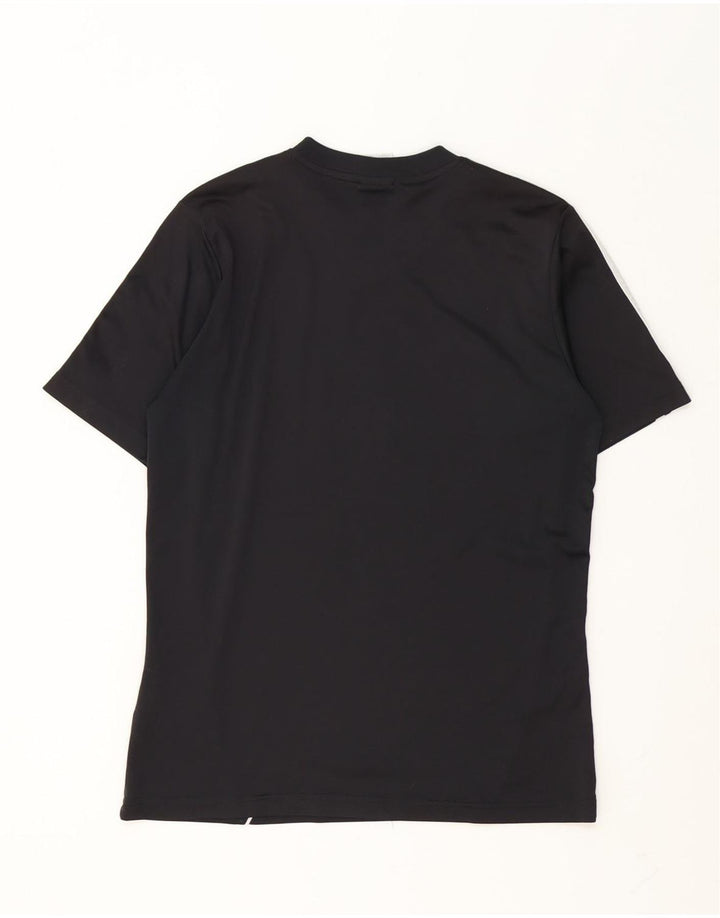 Adidas Mens Climalite T-Shirt Top XS Black Polyester