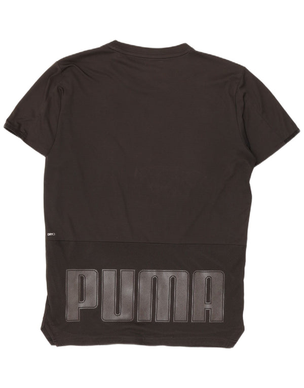 Ανδρικό γραφικό μπλουζάκι Puma Top Small Black Polyester Sports