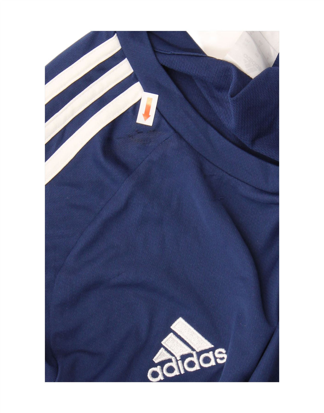 ADIDAS Mens Climalite T-Shirt Top 2XL Navy Blue Polyester