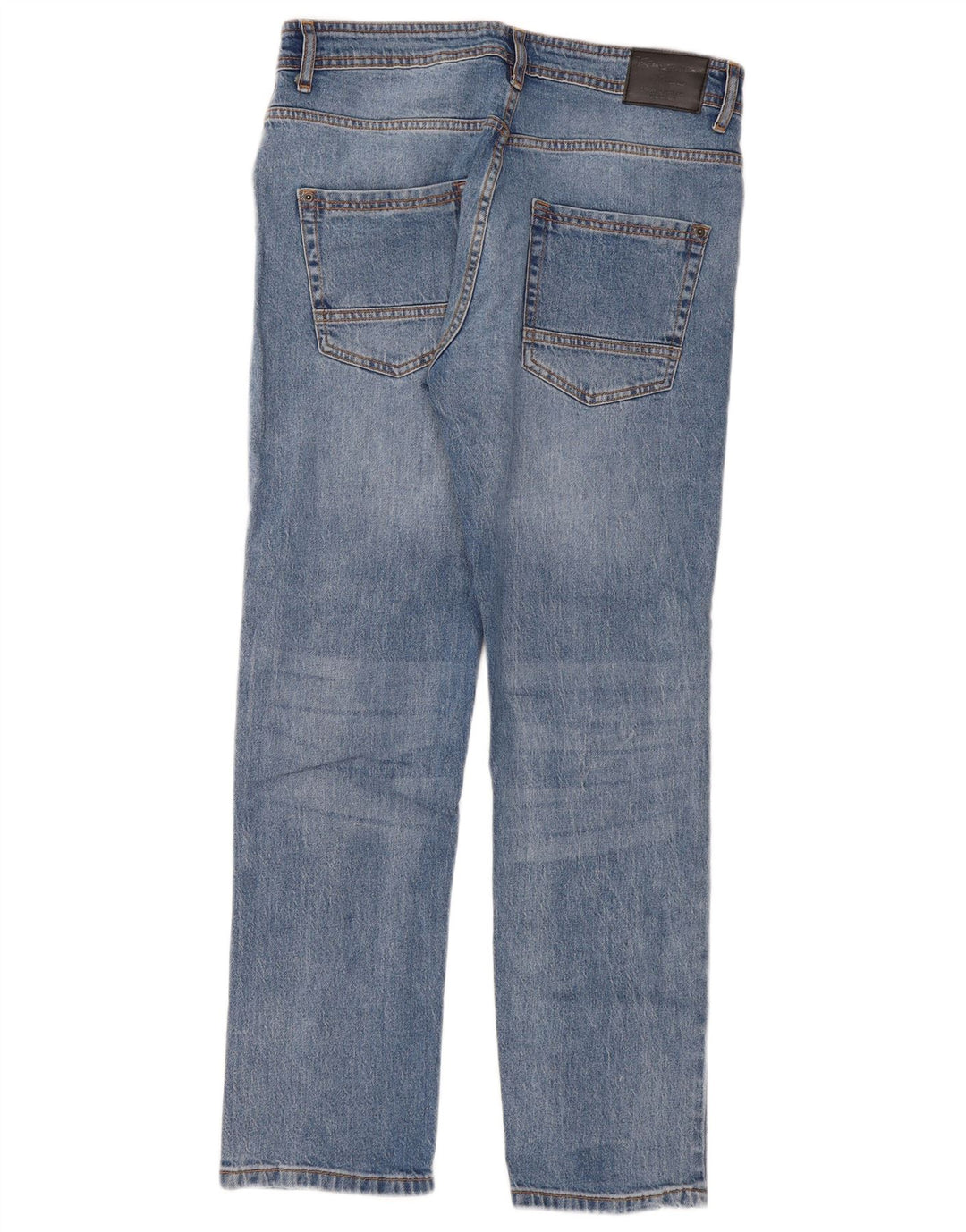 Kangaroo Poo Mens Slim Jeans W34 L30 Blue Cotton