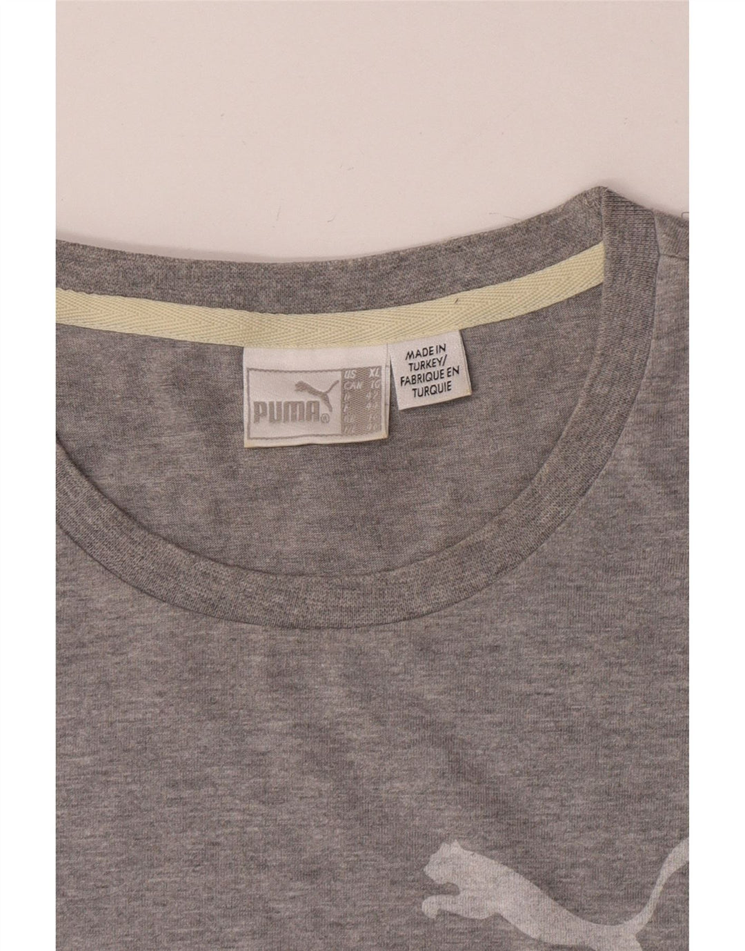 Puma Womens Graphic Top Long Sleeve UK 14 Large Grey