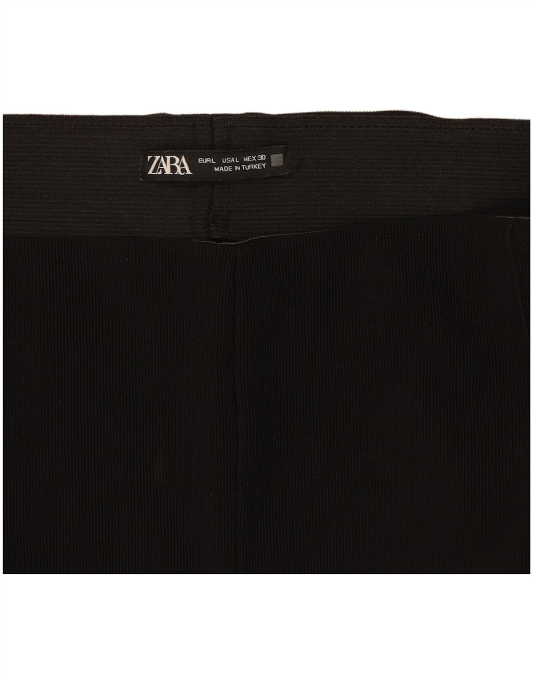 Leggings con staffa da donna Zara UK 14 grandi neri