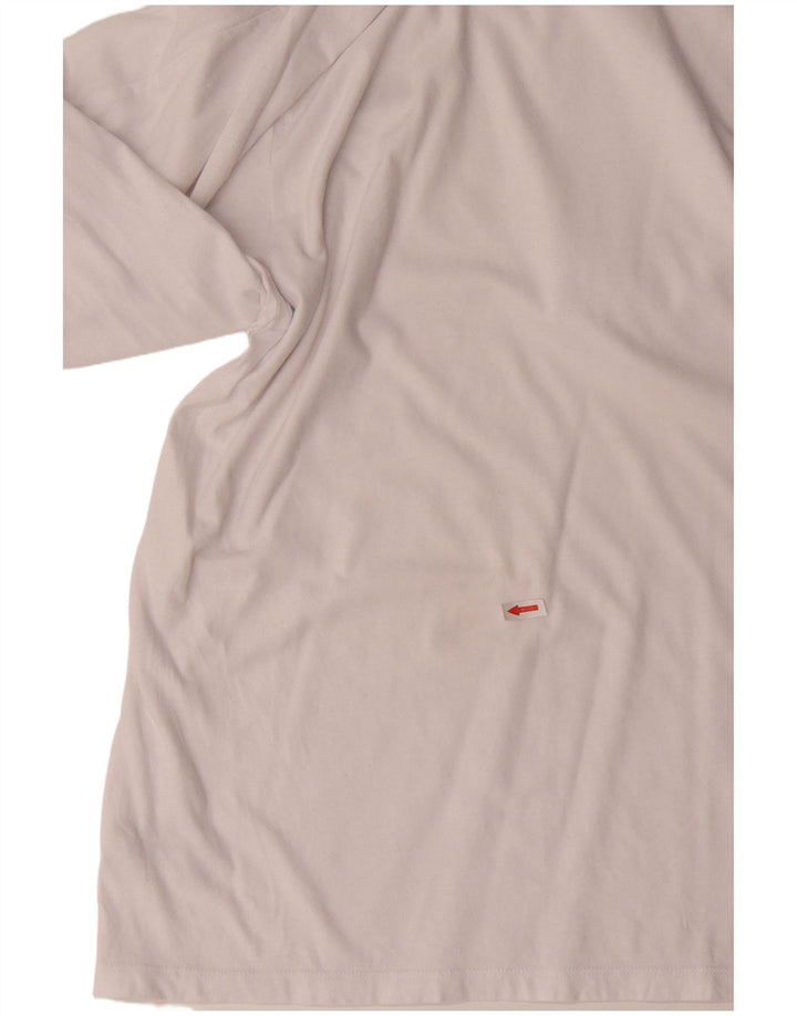 CALVIN KLEIN Mens Top Long Sleeve XL White Cotton