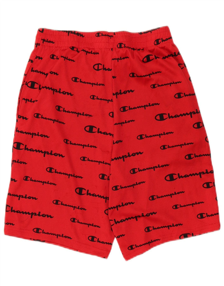 Champion drenge grafiske sportsshorts 15-16 år rød polyester