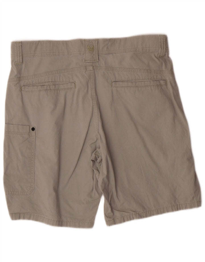 WRANGLER Mens Cargo Shorts W32 Medium Grey Cotton