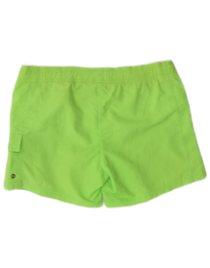 SUNDEK Boys Graphic Swimming Shorts 13-14 Years Green Polyester