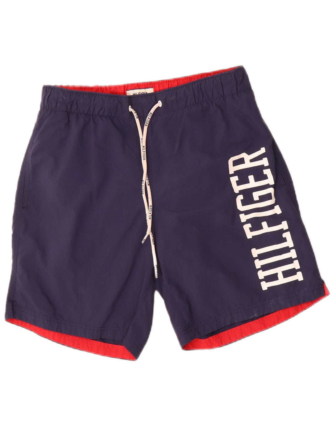 Pantaloncini da bagno grafici da uomo Tommy Hilfiger medio blu navy
