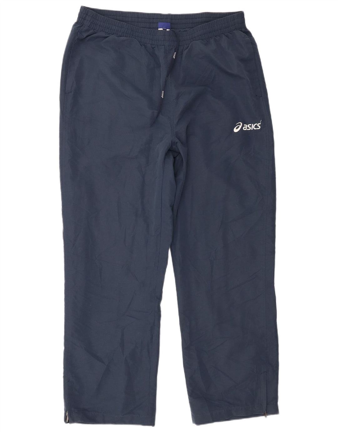 Asics Boys Tracksuit Bukser 15-16 år 3XL Navy Blue Polyester
