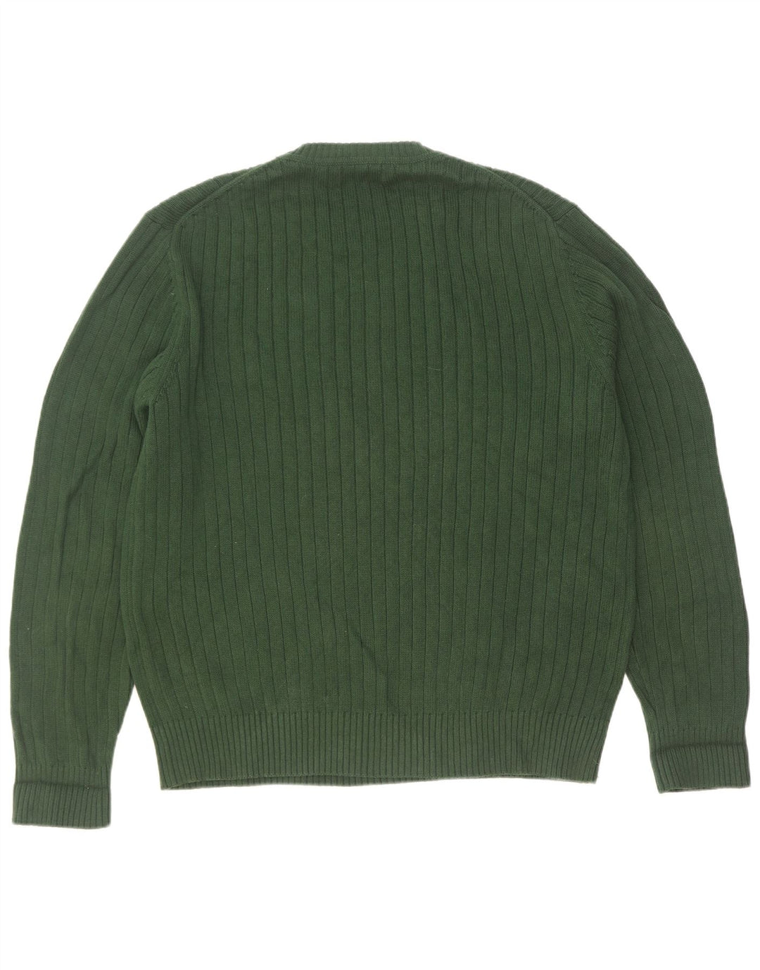 Nautica Herre Crew Neck Jumper Sweater Large Green