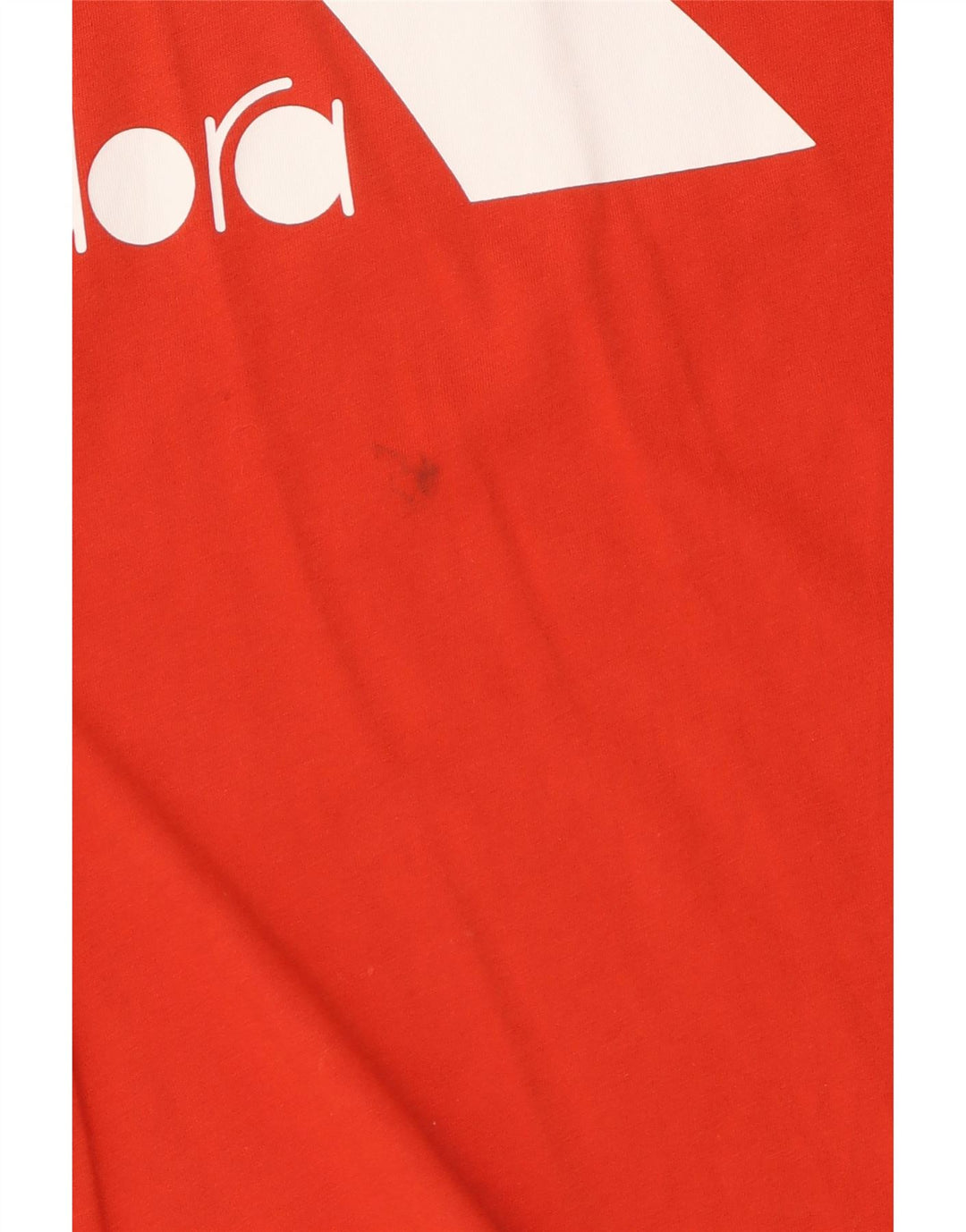 Diadora Herre Grafisk T-Shirt Top Lille Rød