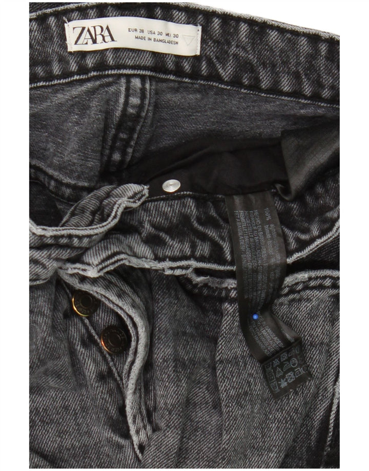Zara Mens Slim Jeans EU 38 Small W30 L26 Grey Cotton