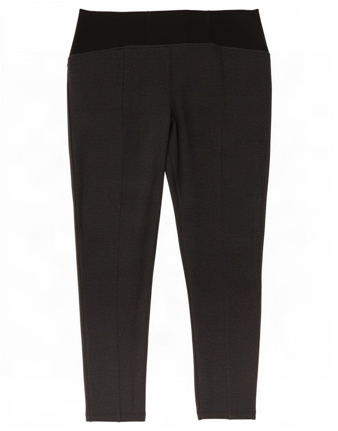 Marks & Spencer Womens Leggings UK 16 Large Grey Colourblock Viscose
