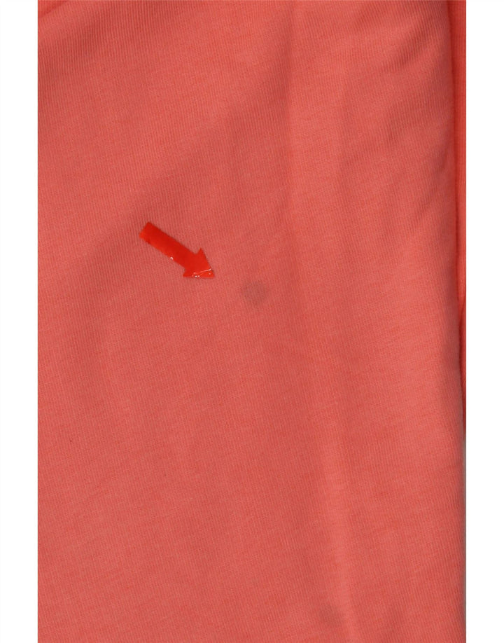 Zara Mens Tracksuit Trousers Joggers Medium  Orange Cotton