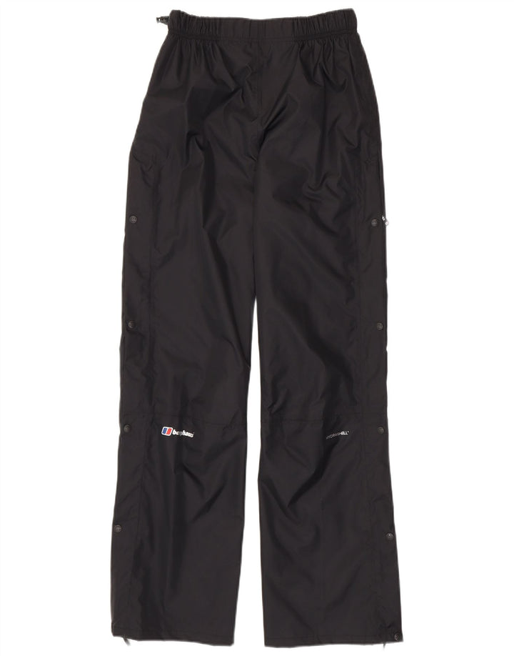 Pantaloni impermeabili da donna Berghaus UK 10 Small Nero Poliammide