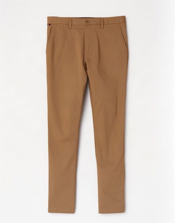 Pantaloni chino slim da uomo Tommy Hilfiger W29 L30 in cotone beige