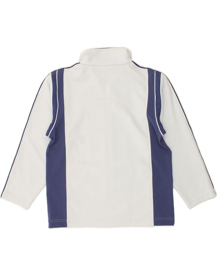 KAPPA Womens Graphic Tracksuit Top Jacket UK 14 Large Blue Colourblock Vintage Kappa and Second-Hand Kappa from Messina Hembry 