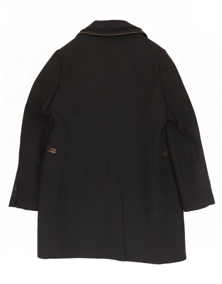 Mabrun Dame Overfrakke IT 48 XL Sort Virgin Wool