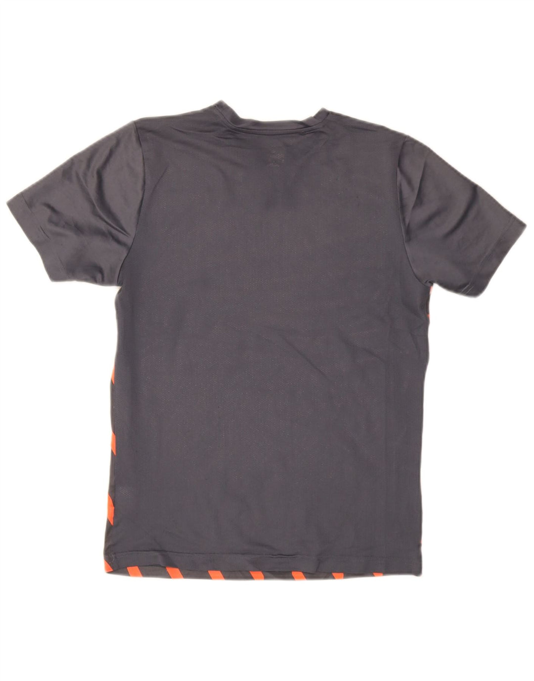 Puma Herren T-Shirt Top Small Grau gestreift Polyester