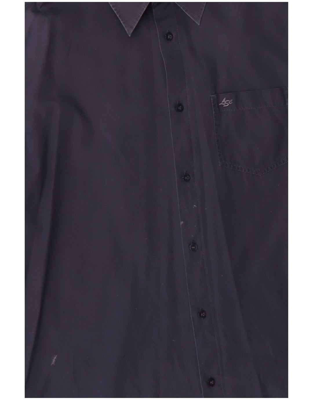 Levi's Mens Shirt Large Navy Blue Cotton