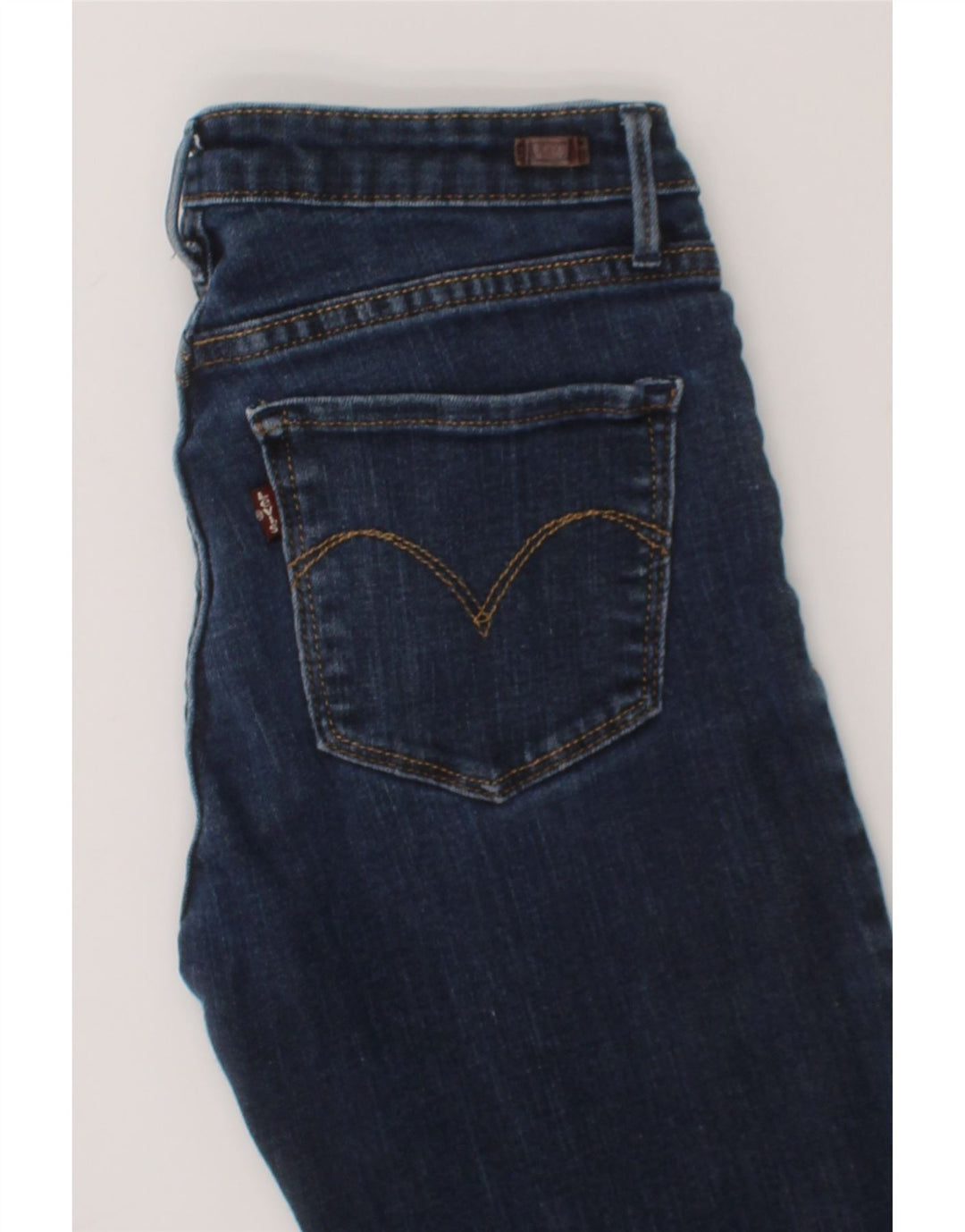 LEVI'S Womens Skinny Jeans W24 L28 Blue Cotton Vintage Levi's and Second-Hand Levi's from Messina Hembry 