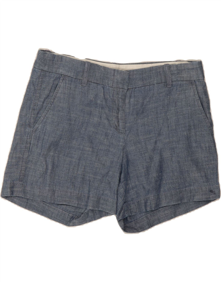 J. CREW Womens Chino Shorts US 6 Medium W34 Blue Vintage J. Crew and Second-Hand J. Crew from Messina Hembry 