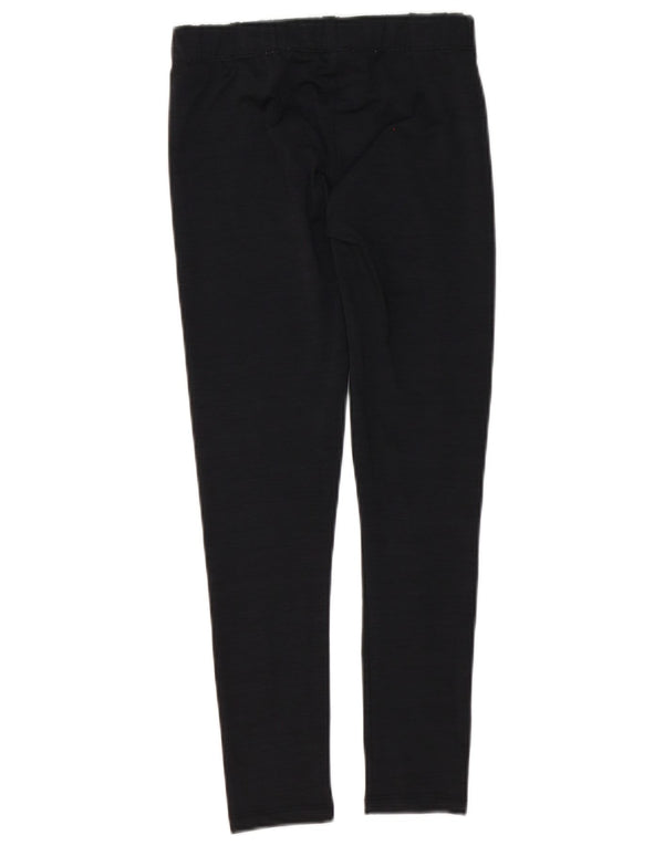 Puma Grafiske Leggings til kvinder UK 8 Lille sort polyester