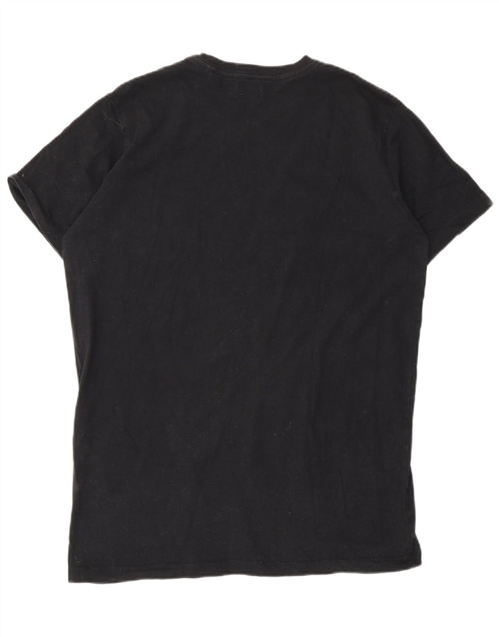 Diesel Camiseta Gráfica para Hombre Top Grande Negro